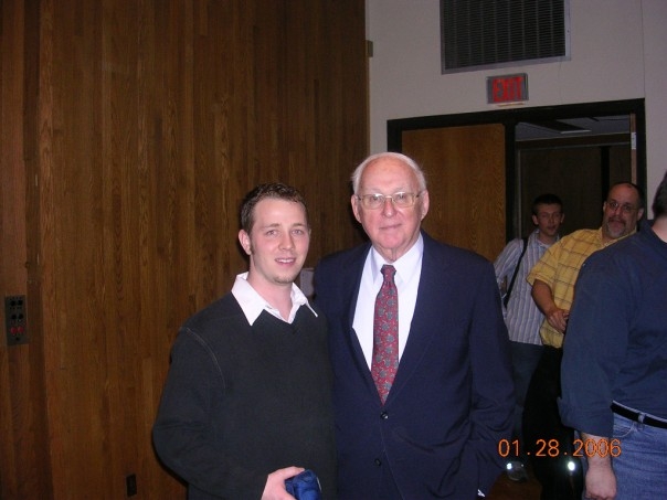 Ed Kleinhammer and me at University of Illinios in 2006