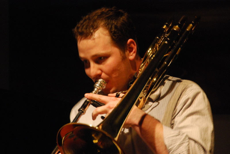 Performing at Andrea Clearfield Salon